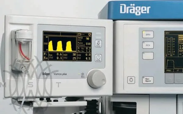 Draeger Vamos Plus монитор пациента прикроватный