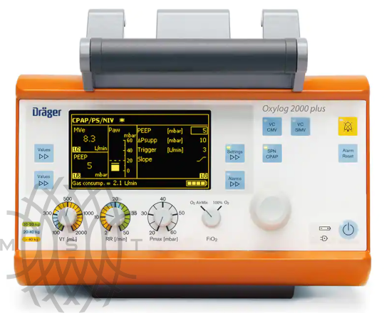 Draeger Oxylog 2000 Plus аппарат ИВЛ